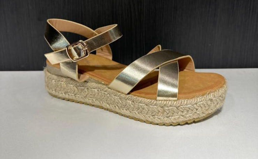 12 pezzi Sandalo oro