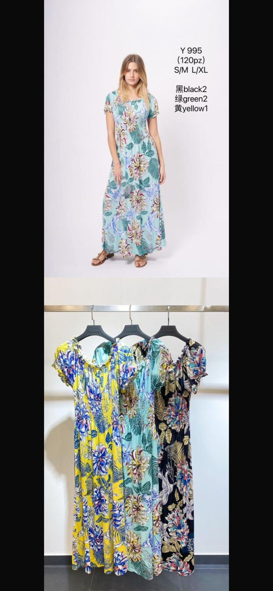 10 pezzi vestito mezza manica art.y995