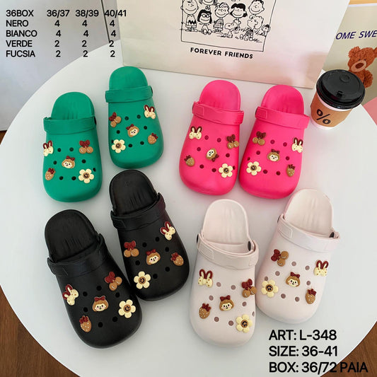 36 pezzi pantofole donna art.L48