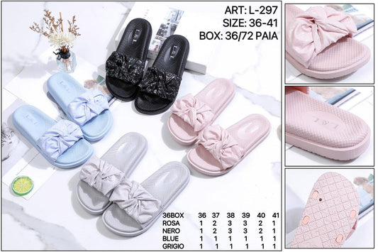 36 pezzi pantofole donna art.L.297