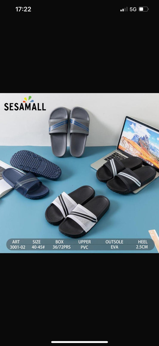 36 pezzi pantofole da uomo art.3001-02