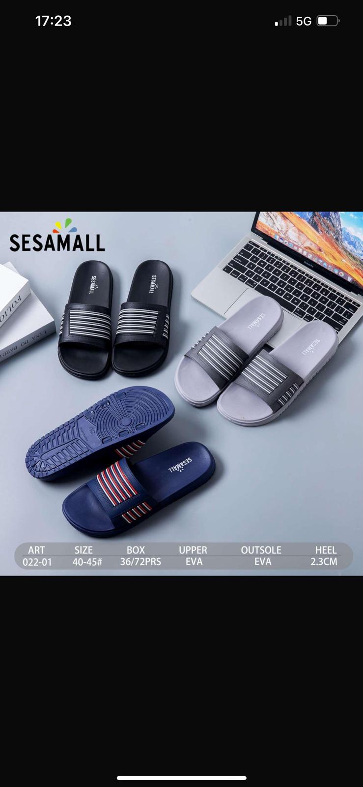 36 pezzi pantofole uomo art.022-01