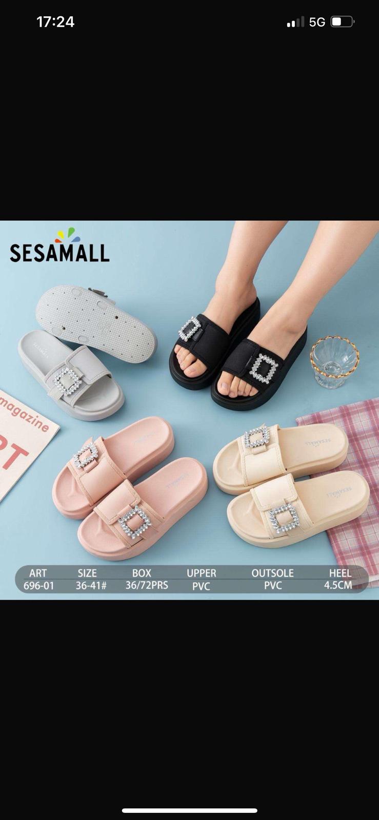 36 pezzi pantofole donna art.696-01