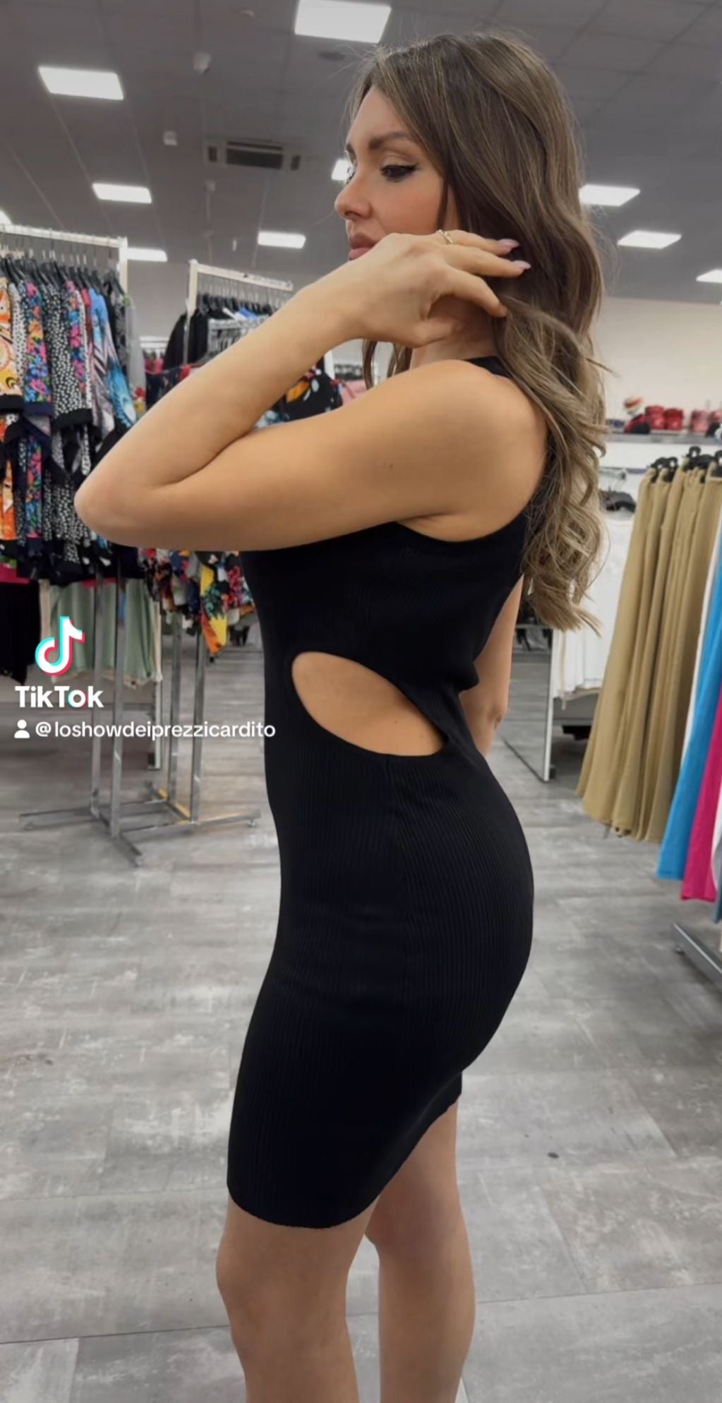 10 pezzi vestito nero art.zs58246